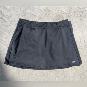 New Balance Black Tennis Skirt, Size Medium